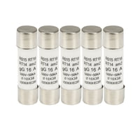 Pack 5 Fusibles 16A 10X38Mm Soliot