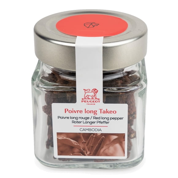 Especias Peugeot Takeo Cambodia Pimiento rojo largo 40g