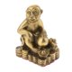 thumbnail image 3 of Figura Decorativa De Doce Animales Chinos De Latón Puro, Amuleto De La Suerte, Mono, 3 of 5