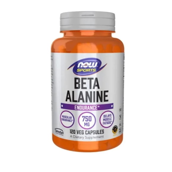 Beta Alanine 750 mg 120 caps - Now Foods