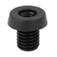 thumbnail image 1 of Tapón Inferior De Billar Taco De Billar Parachoques De Goma Para Jugar Clubes Mesa De Billar 2,7 Cm X 2,6 Cm, 1 of 5