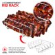 thumbnail image 5 of Juego de rejillas para parrilla Modern Innovations con rejilla para patas de pollo y costillas, 5 of 7