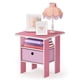 thumbnail image 1 of Mesa Auxiliar Andrey Con Cajón De Basura Rosa rosa Claro, 1 of 6