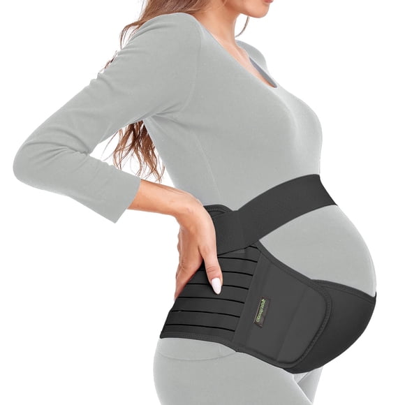 Cinturón de maternidad ChongerFei 3 en 1, soporte para embarazo, color negro