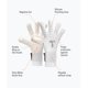 thumbnail image 5 of Guantes de portero T1TAN White Beast 3.0 talla 7, 5 of 8