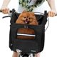 thumbnail image 1 of Cesta para bicicleta para perro PetAmi 28x23x30 cm negra ventilada, 1 of 9