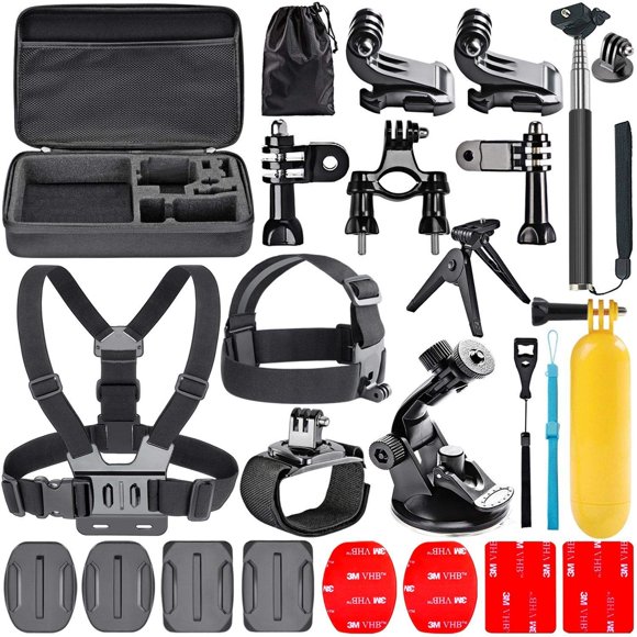 Kit de cámara de acción Navitech 18 en 1 con funda EVA