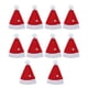 thumbnail image 1 of Navidad Santa Hat DIY Craft Santa Hat Para Vacaciones Año Nuevo Regalo Decoración 10Pcs A, 1 of 3
