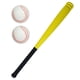 thumbnail image 4 of Bates de Béisbol de Béisbol para Niños Bating Habilidades de Bateo de Juguetes Mini Bolas de Béisbol Suave de Béisbol Juego de Bateo para Niños para a amarillo 54cm, 4 of 5
