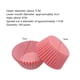 thumbnail image 4 of 100 moldes para cupcakes, moldes redondos para hornear pasteles, moldes para muffins, para fiestas en casa, color rosa, 4 of 5
