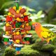 thumbnail image 3 of Juguetes para loros grandes Bird Toys, de mazorca de maíz natural, 3 of 3