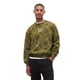 thumbnail image 1 of Sudadera GAP para hombre, cuello redondo, forro polar con estampado floral, talla L, 1 of 5