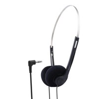 Magideal - Auriculares De Alambre De Acero Para Fotografía, Multiusos, Suaves, Prácticos, Resistentes, Pequeños, Para Caminar, Ir Al Avión, Gimnasio, Correr, Niñ Negro