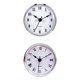 thumbnail image 2 of Inserto De Reloj De Cuarzo De 2 Uds Para La Pared Del Hogar Borde De Plata Romano Borde De Plata árabe, 2 of 4
