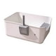 thumbnail image 5 of Bandeja De Arena Para Mascotas, Bandeja De Arena Para Gatos, Jaula A Prueba De Salpicaduras, Parte Superior Abierta, Caja De Arena Para Gatos, Crema, 5 of 5