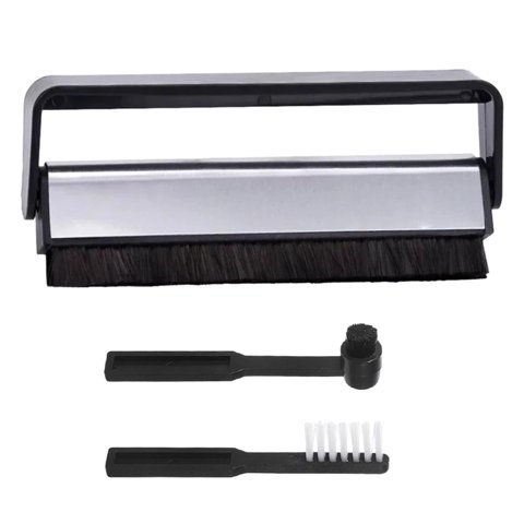 Bothyi - Cepillo De Limpieza De Discos De Vinilo, Cerdas Suaves Portátiles, Accesorios Para Tocadiscos