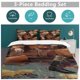 thumbnail image 5 of Overlord Anime Home Bed 3-piece Set Classic Japanese Anime Polyester Wash Student Dormitory Set, 5 of 5