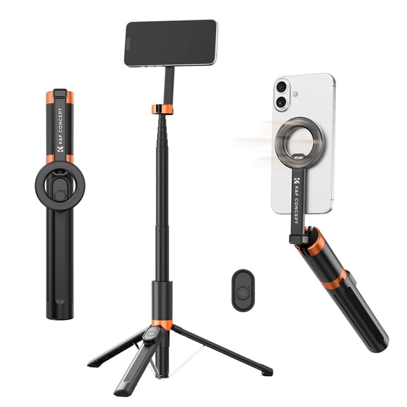 Trípode K&F CONCEPT 150 cm con control remoto magnético