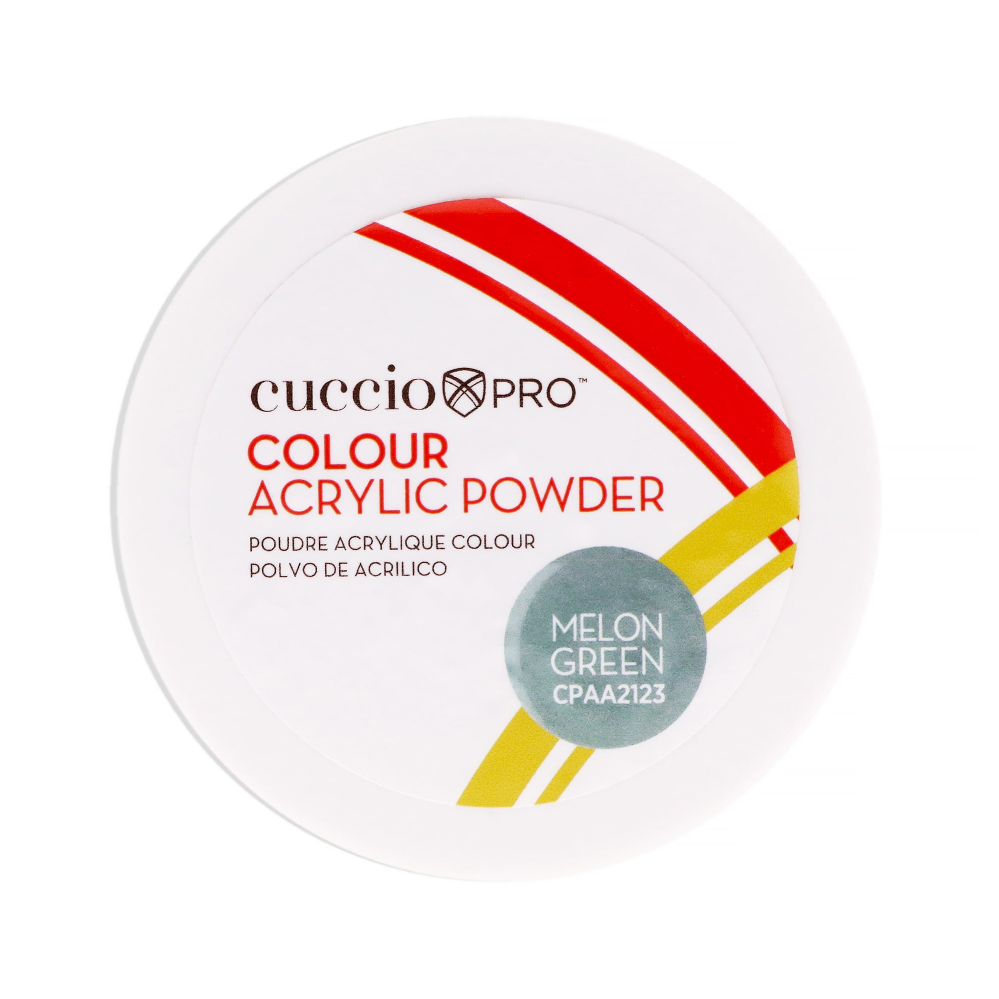 Cuccio Pro - Polvo Acrílico De Color - Verde Melón