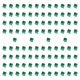 thumbnail image 5 of 100 Cubos Acrílicos En Blanco Para Manualidades, Para Aulas, Imaginación, Preescolar, Color Verde, 5 of 5
