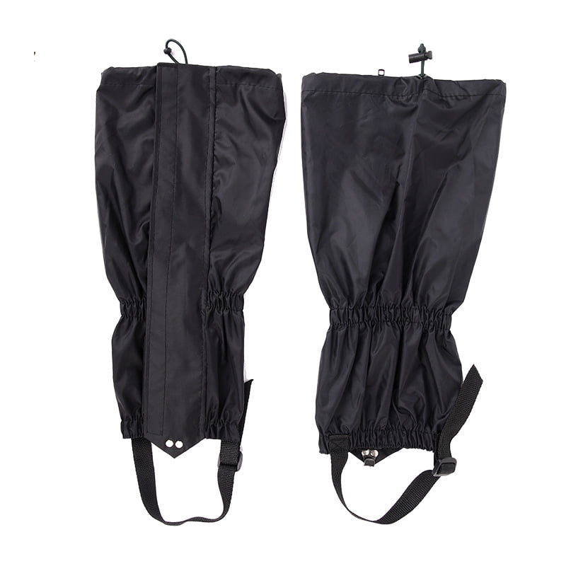 Xusx111 - Pantalones De Senderismo A Prueba De Nieve De Nylon Impermeables Para Hombres Y Mujeres Senderismo, Esquí, Caminar, Escalada, Caza Negro