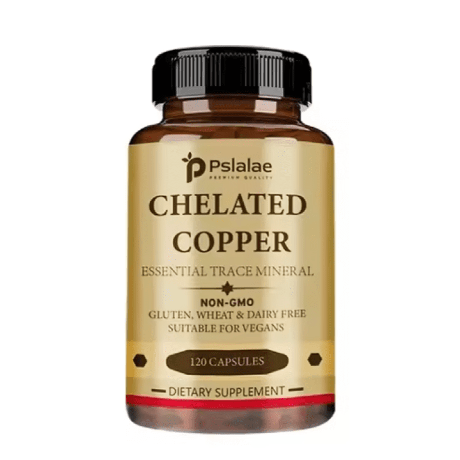 Pslalae Nutrition - Cobre Quelado Potencia Organismo Huesos Piel Articulaciones