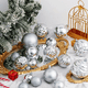 thumbnail image 4 of Adornos navideños irrompibles para bolas de árbol de Navidad., 4 of 5
