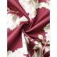 thumbnail image 5 of Conjunto de salón de satén sin mangas para mujer INSPIRE CHIC Camiseta de tirantes Ropa de dormir Pijamas L Flores rojas y blancas, 5 of 6