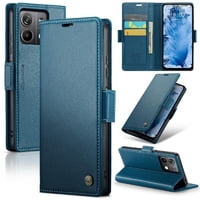 Caseme Tipo Cartera Xiaomi Redmi Note 13 5G Con Cierre Magnético, Rfid, Tarjetero, Soporte, Carga Inalámbrica