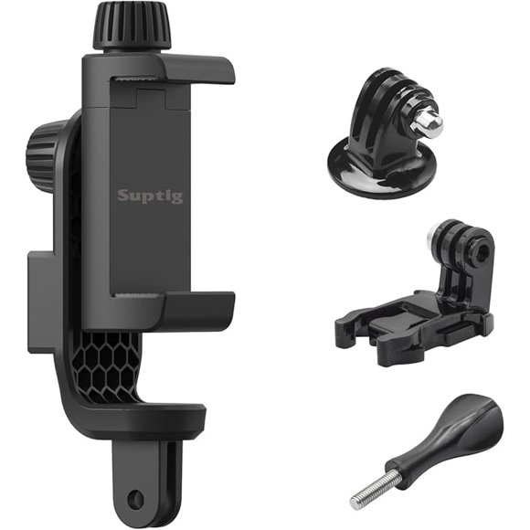 Adaptador Suptig para soporte de teléfono para trípode con zapata fría