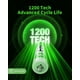 thumbnail image 3 of Pilas recargables EBL AAA 1100mAh 1.2V Ni-MH, paquete de 28, 3 of 8