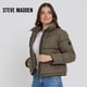 thumbnail image 4 of Chaqueta Steve Madden Cropped Puffer Warm Winter para mujer, 4 of 9