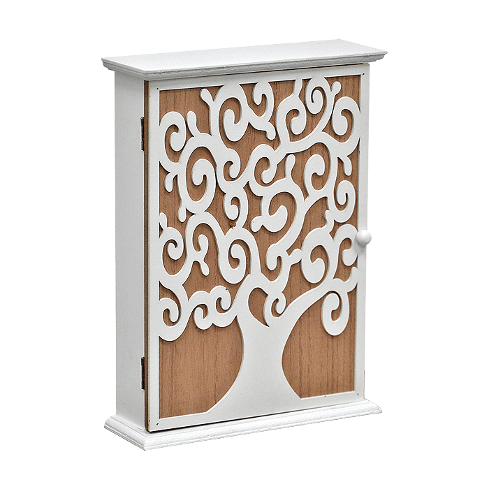 Muebles Santa Ana - Caja Llaves Árbol Blanco