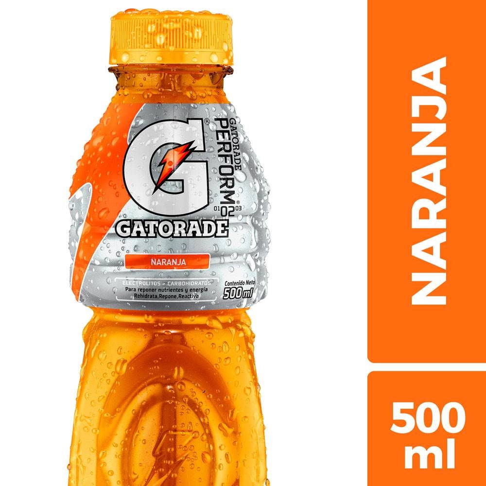 Bebida Isotónica Naranja Botella 500 ml Gatorade