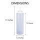 thumbnail image 4 of Botella HIC Kitchen rellenable Squeeze de 355 ml, transparente, sin BPA, 4 of 4