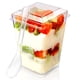 thumbnail image 1 of Vasos para Postre FIFWVGP 5 oz con Tapas y Cucharas 60 pzas, 1 of 7