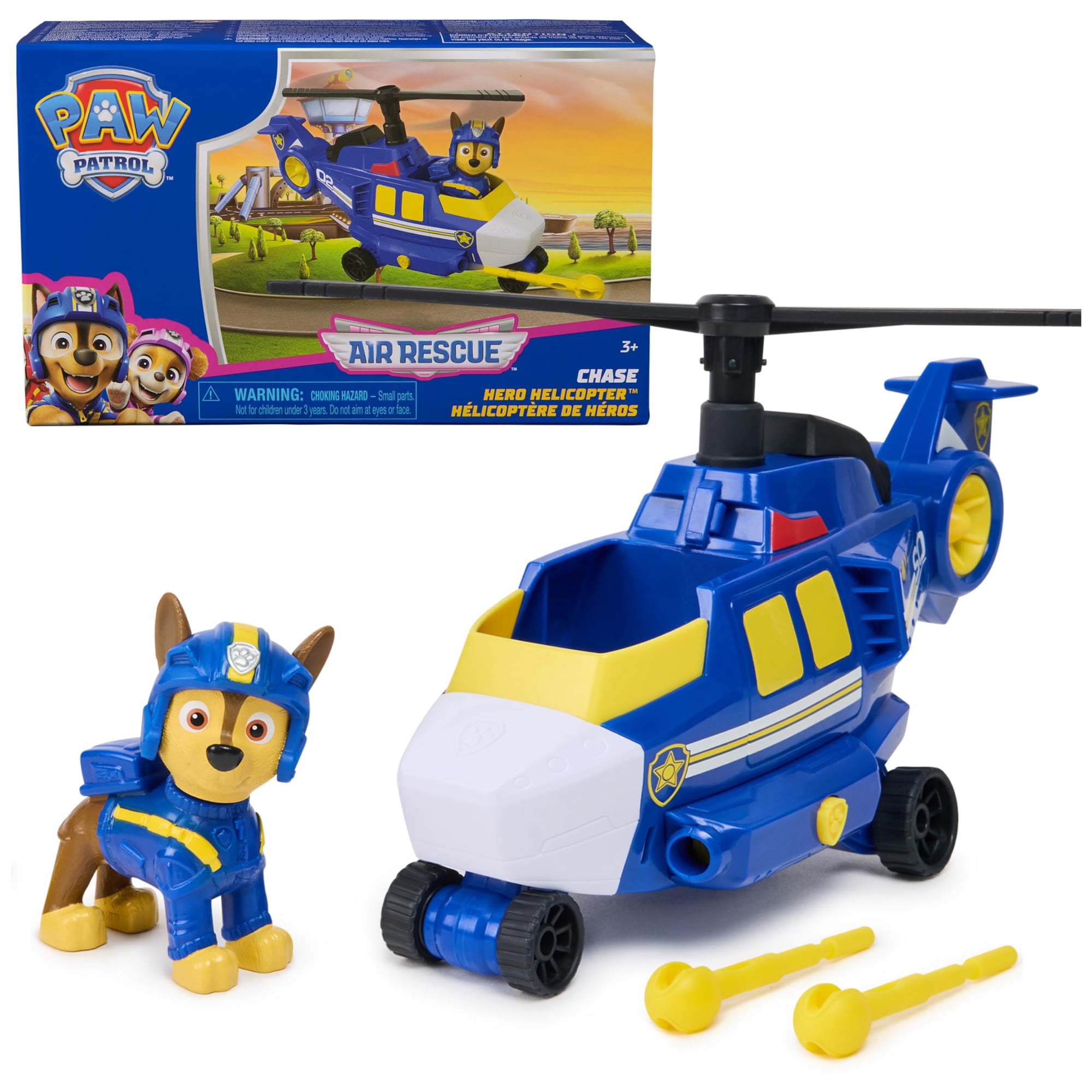 Helicóptero De Juguete Action Figure & Hero Paw Patrol Air Rescue