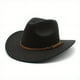 thumbnail image 3 of 1pc Breathable Sunshade Ethnic Style Cowboy Hat For Men Women, 3 of 3