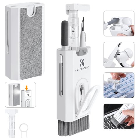 Kit De Limpieza K&F Concept 8 En 1 Airpods Para Iphone Macbook