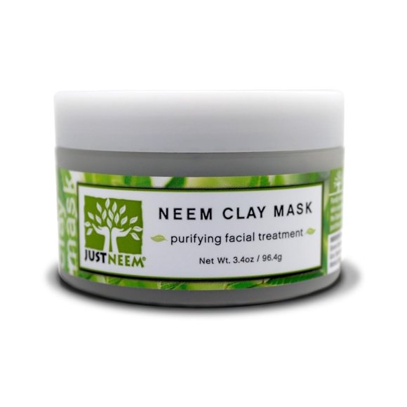 Mascarilla Facial JustNeem Arcilla Francesa con Neem 96 ml