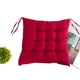 thumbnail image 1 of Juego de 4 cojines para silla rojos (40x40x6 cm) - cojines de asiento para sillas de jardín, sillas de cocina o comedor - cojines de silla cómodos, 1 of 7