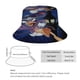 thumbnail image 2 of Pato Darkwing Sombrero bucket para adultos, gorra de protección solar, sombrero de pescador plegable para viajes al aire libre, pesca y actividades de verano, 2 of 6