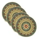 thumbnail image 2 of Set 4 Individuales Mesa Pack 4 Individuales Colorido Mandala verde, 2 of 3
