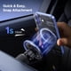 thumbnail image 4 of Soporte magnético para teléfono de coche UGREEN Magsafe para iPhone, negro, 4 of 9