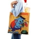 thumbnail image 4 of Deputy Dawg Bolso de tela con estampado de lienzo para mujer, bolsa de compras reutilizable y estética, con cremallera interior, regalo para mujer,40*45cm., 4 of 6