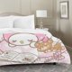 thumbnail image 2 of DIEZ Pink My Bunny Melody Duvet Cover Set for Kids Girls Soft Microfiber 3pc Bedding Set- Hello Cat Kitty Pompompurin and CinnamorollFull, 2 of 5