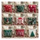 thumbnail image 2 of Pack de 4 Fundas Cojín Navidad Pompón 45x45 cm - Frosty, 2 of 2