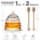 thumbnail image 2 of Honey Pot PAULSWAY Beehive Crystal, 270 ml, con 2 palitos, 2 of 6