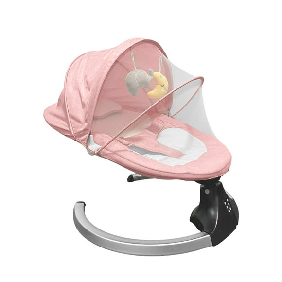 Silla Mecedora Bebe Inalámbrica Bluetooth Rosada