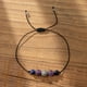 thumbnail image 2 of Seven Chakra Stone Bracelet - Yoga Meditation Anxiety Relief Jewelry Gift with Smooth Round Shape Beads, 2 of 5